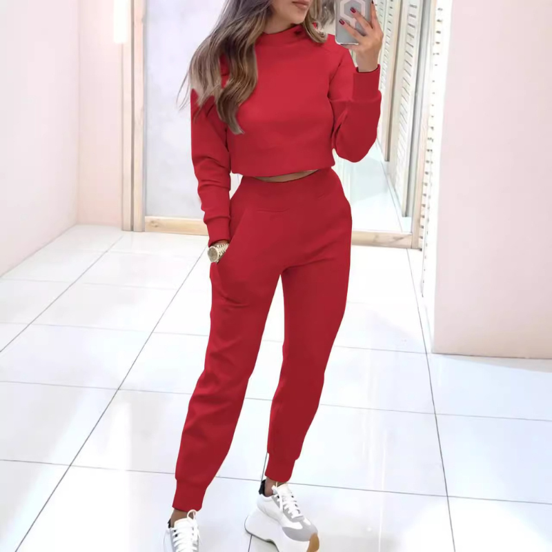 Monika | Cropped Pullover-Set