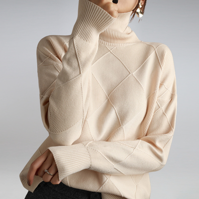 Amalia | Bequemer Rollkragenpullover