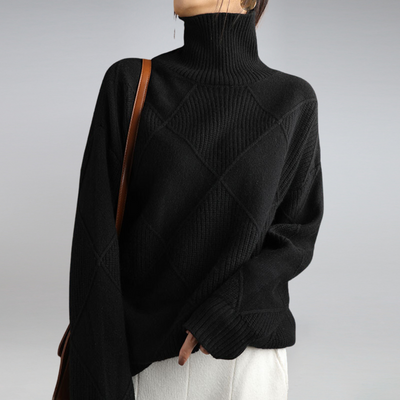 Amalia | Bequemer Rollkragenpullover